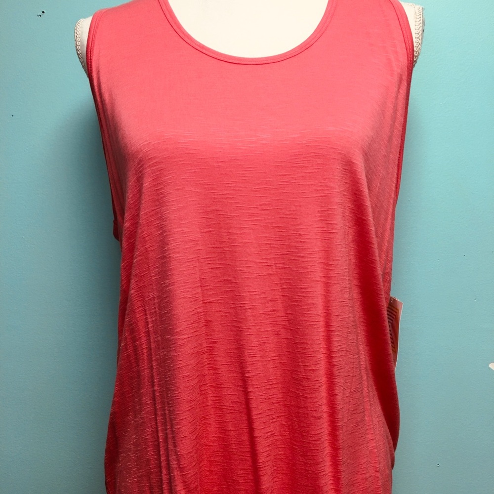 Women’s Lularoe coral Tank Top size 2xl NWT